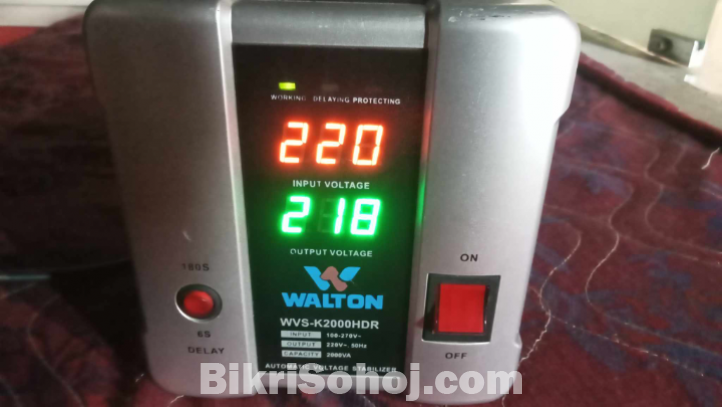 Walton voltage stabilizer 2000 va